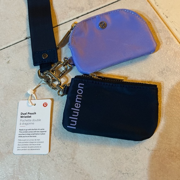 Lululemon Black and Purple Wristlet Set - Picture 2 of 3